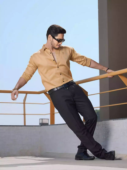 Lion Printed Designer Shirt