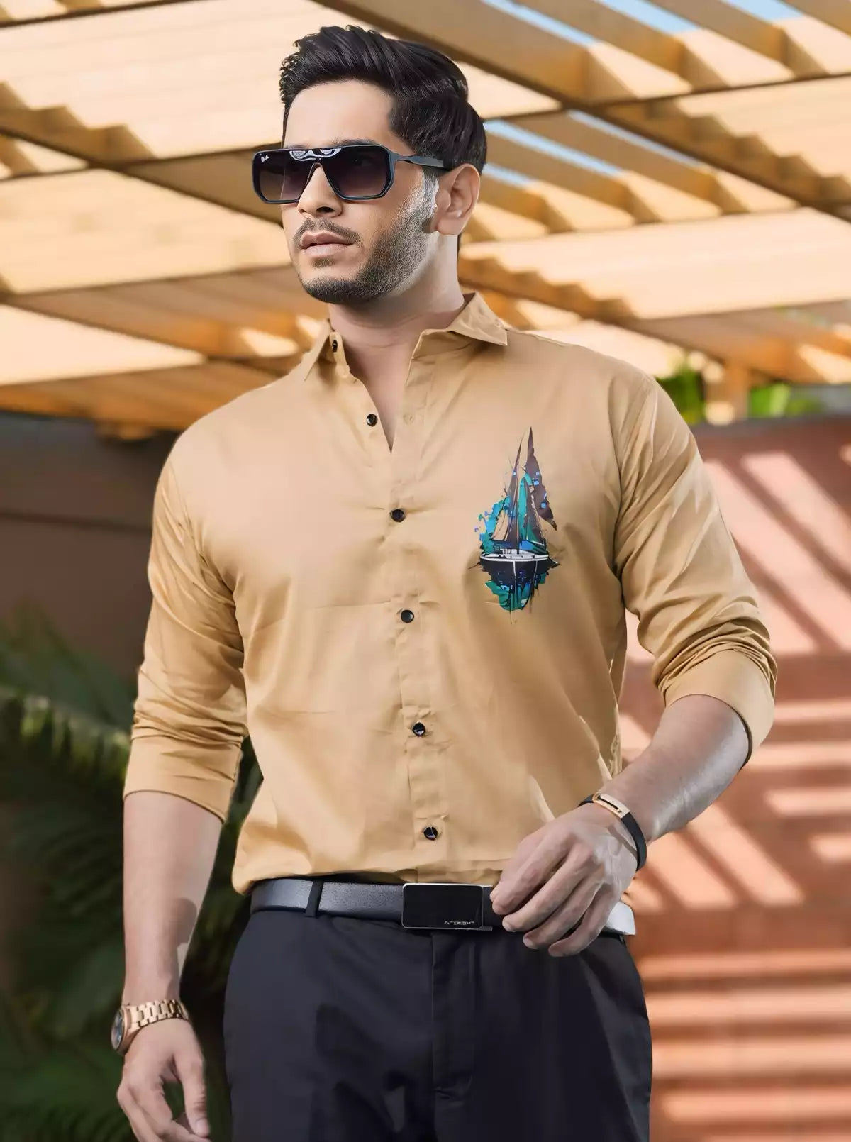 Ship Printed Designer Shirt