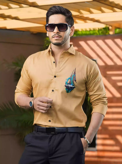 Ship Printed Designer Shirt