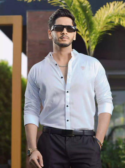 Dotted Printed Designer Shirts